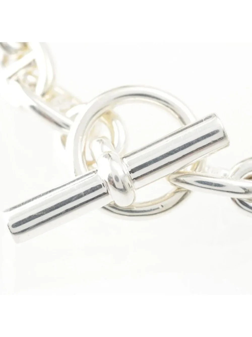 Hermes Chaine D'Ancre PM 18 Top Bracelet Silver 15